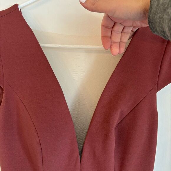 Jenny Yoo Women’s Bridesmaid long Dress Cara in cinnamon rose size 0. Read! - Picture 5 of 12